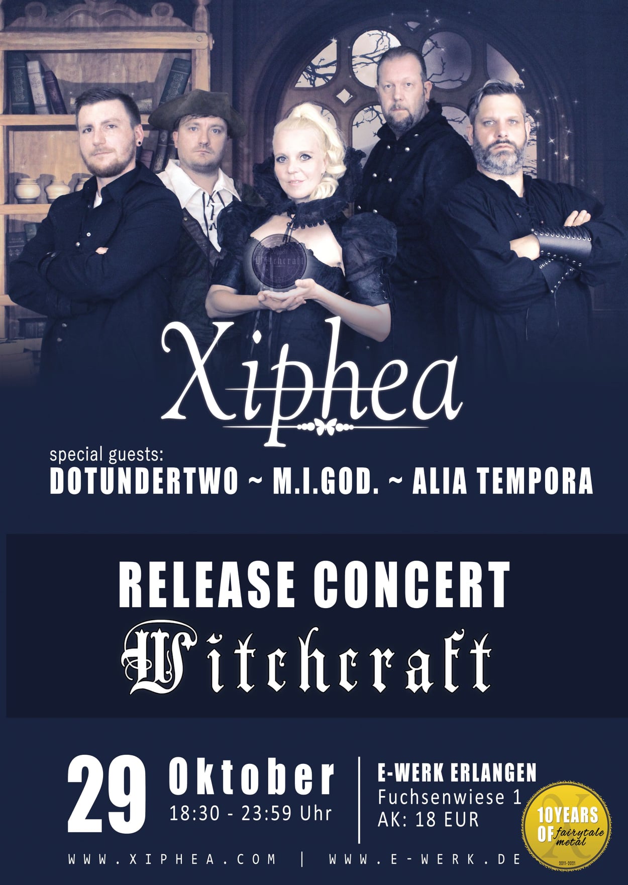 Xiphea Release Concert Witchcraft