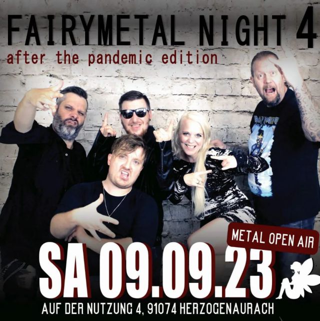 Fairymetal Night is back 🥳🥳🥳🥳
After three years we are so excited to present a new edition of our magical festival. 
And how could we not be amazed by such a awesome line-up. Bands of the night will be:
@flowerleafofficial @alveoleofficial @conspiria @aliatemporaofficial and Xiphea. Join the event🤘🧚‍♀️🧚‍♂️🤘

#symphonicmetal #progressivemetal #epicmetal #unicornmetal #fairytalemetal